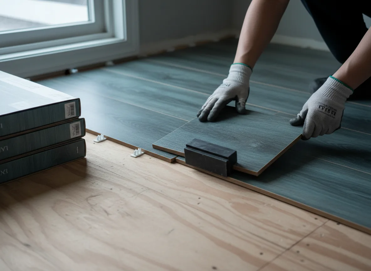Luxury Vinyl Plank Installation company in Kyle, SD